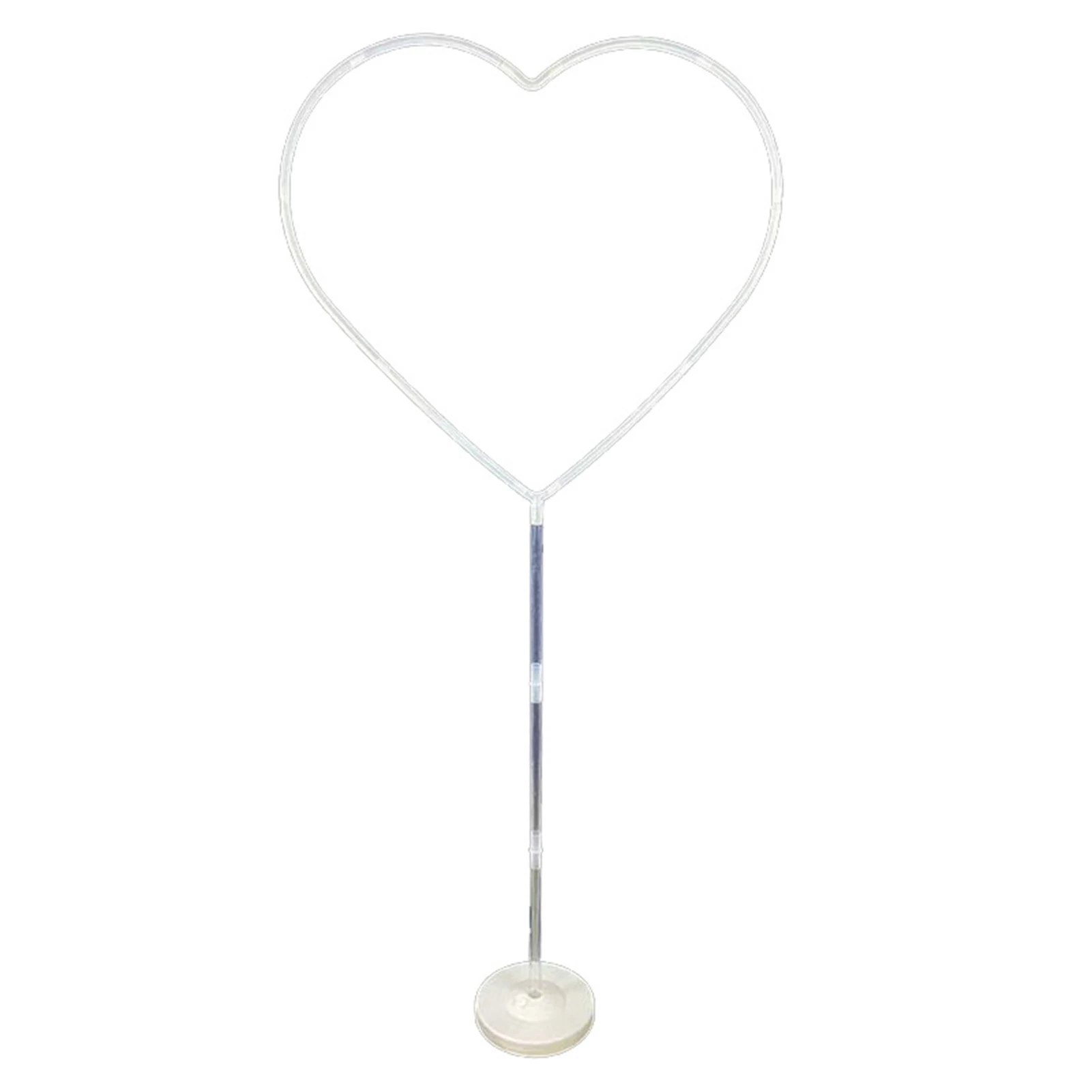 

Balloon Column With Base Heart Shaped Balloon Holder Stand Support Balloon Arch Kit Decoration For Birthday Party Wedding