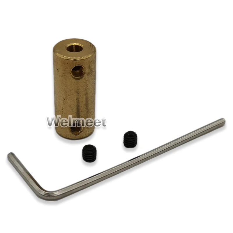 3 17 мм медный жесткий стержень соединитель Двигатель сцепления шестерня