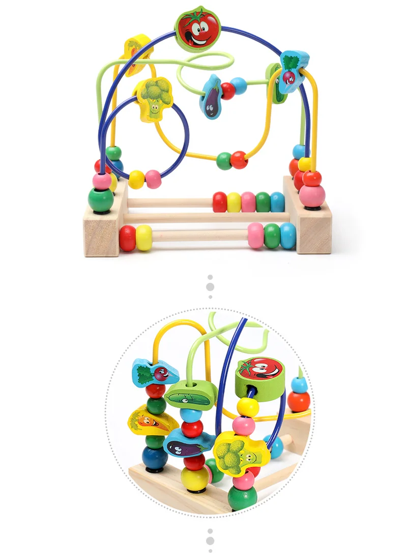 Деревянные математические игрушки костяшки Abacus линия ЛАБИРИНТ горки Монтессори Развивающие детские развивающие игрушки