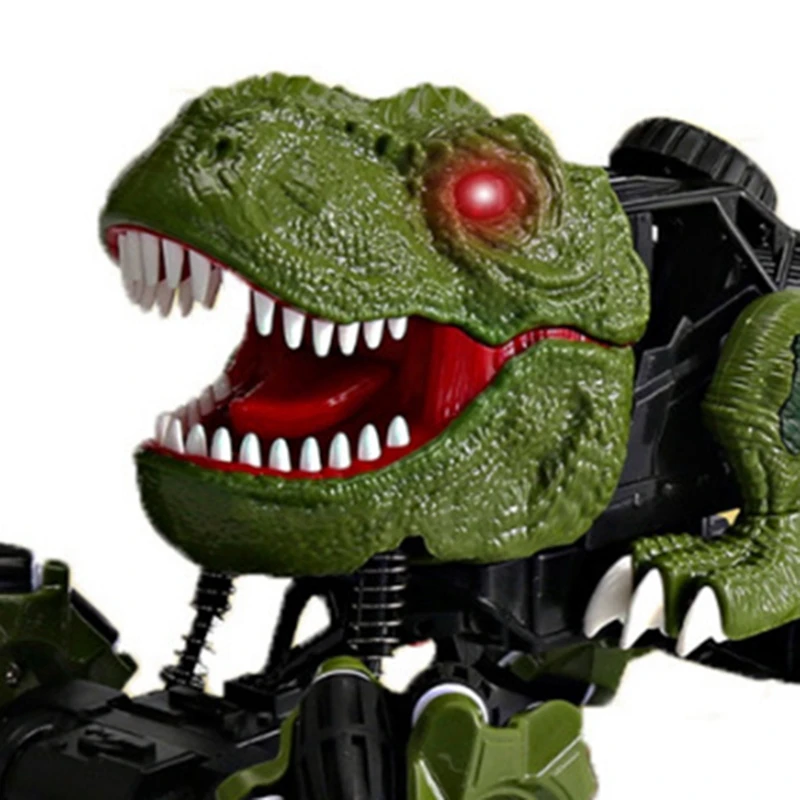 

RC Buggy 360 Degree Rotating Drift Simulation Dinosaur Toy Car 4Wd Bigfoot Climbing Spray Stunt Car Gift for Children