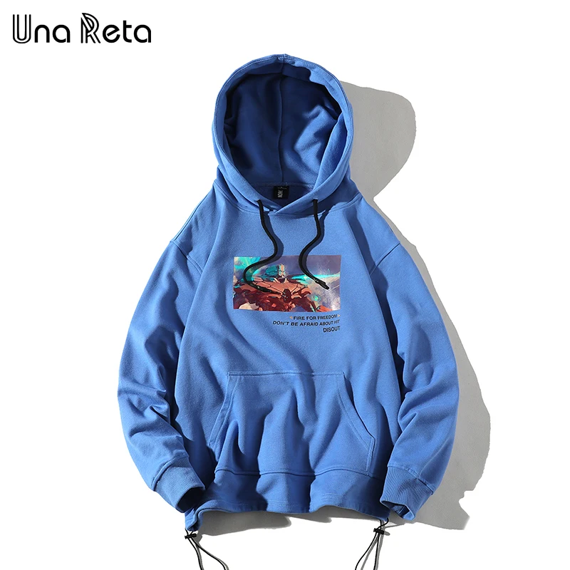 Толстовка с капюшоном UnaReta Man уличная для скейтборда толстовка в стиле хип-хоп
