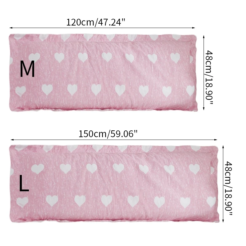 Наволочка Чехол приятная на ощупь подушка чехол полиэстер длинный подушку
