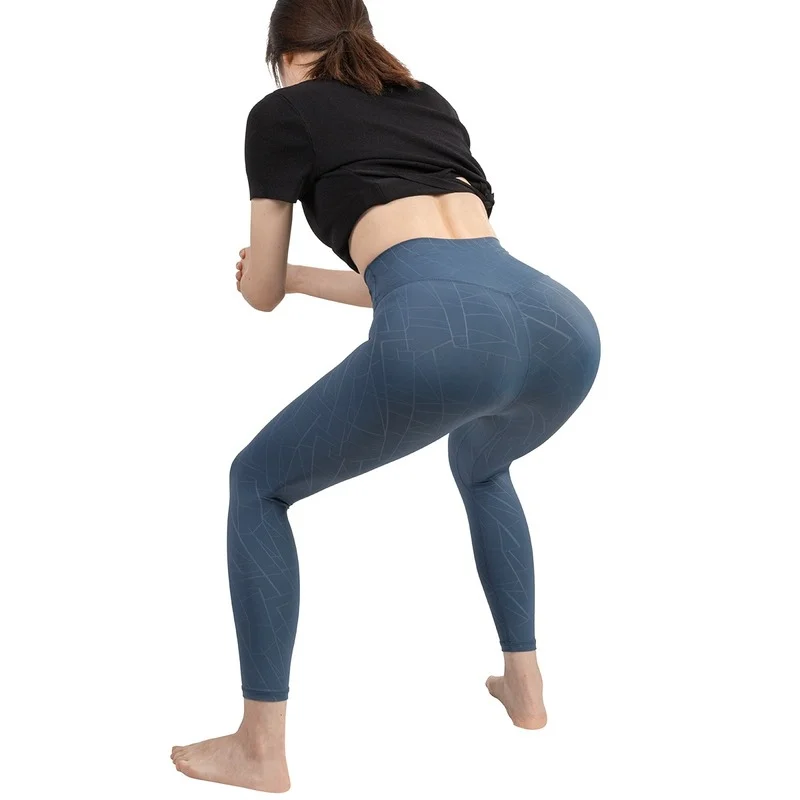

Geometric Patterns Yoga Workout Pants High Waisted Gym Atheletic Fitness Leggings Squatproof Running Tights