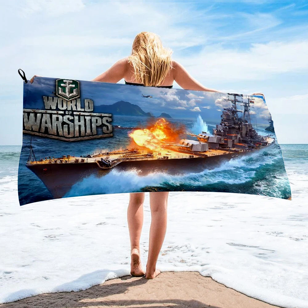 Женское банное полотенце World Of warship пляжное с шелковым принтом длинная юбка