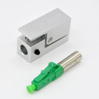 gongfeng 1pcs new optical connector lc flange square bare fiber adapter coupler connector module special wholesale