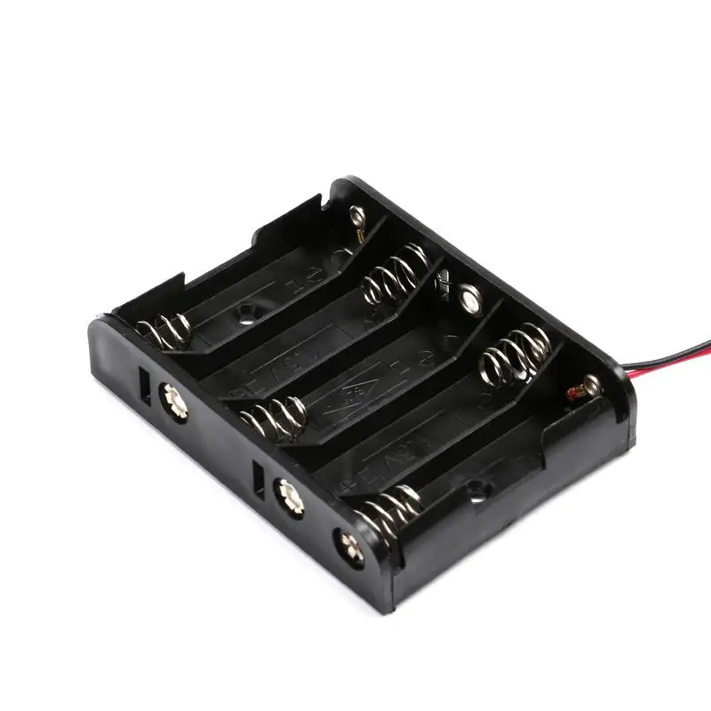 Чехол для хранения аккумуляторных батарей AA стандартный Футляр 1 2 3 4 5 6 8 разъемов