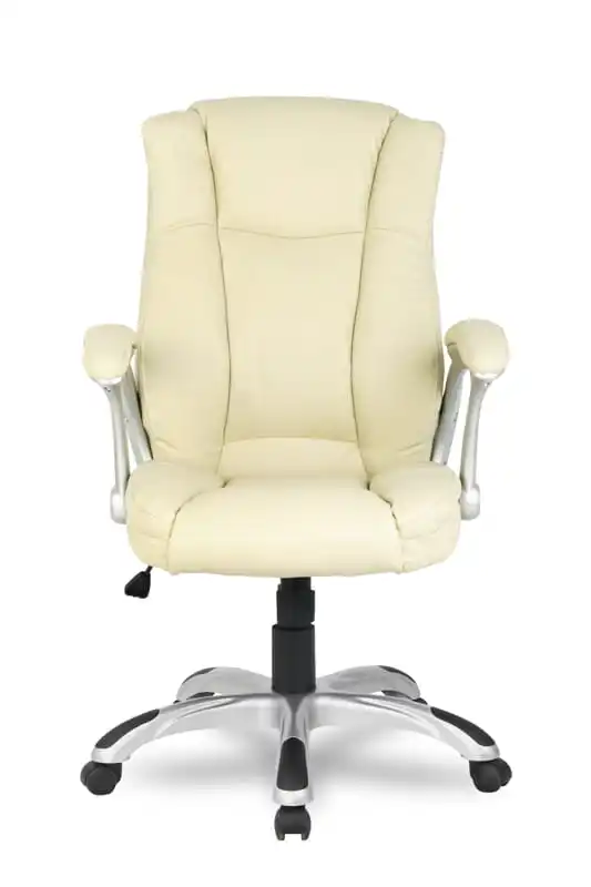 Кресло College HLC-0631-1/Beige (Есть Бежевый Пластик/экокожа) | Офисные кресла