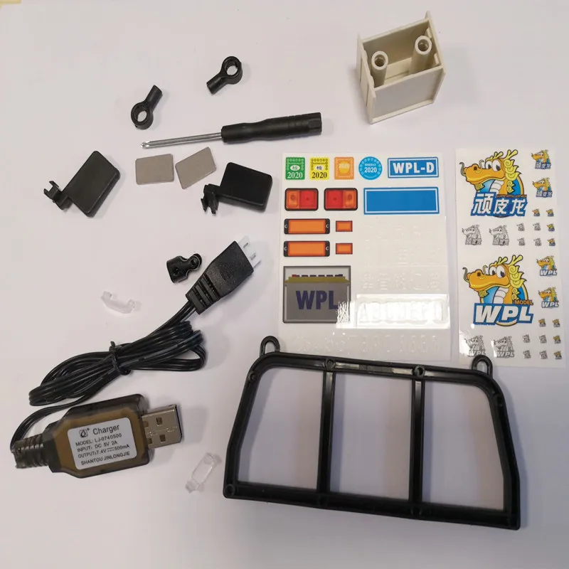 Машинка с дистанционным управлением WPL D12 Радиоуправляемый автомобиль 1/10 4WD