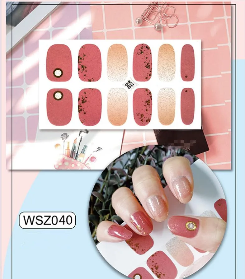 Наклейки на тыльную сторону декоративные наклейки для ногтей красивые 3D