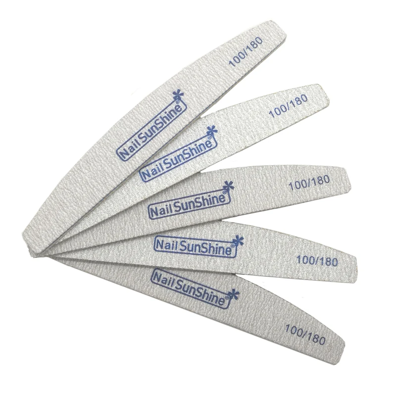 6 шт./лот профессиональная пилка для ногтей УФ-гель шлифовальный лак блок