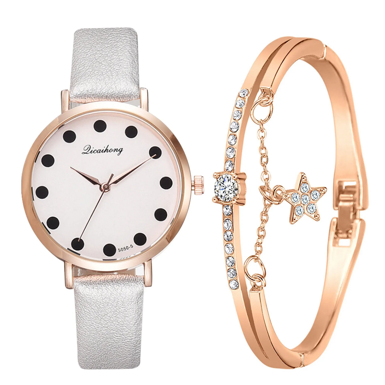 

Fashion Women Watches Set Zegarek Damski Ladies Wristwatches Vintage Leather Bracelet Watch 2021 Female Clock Relojes Para Mujer