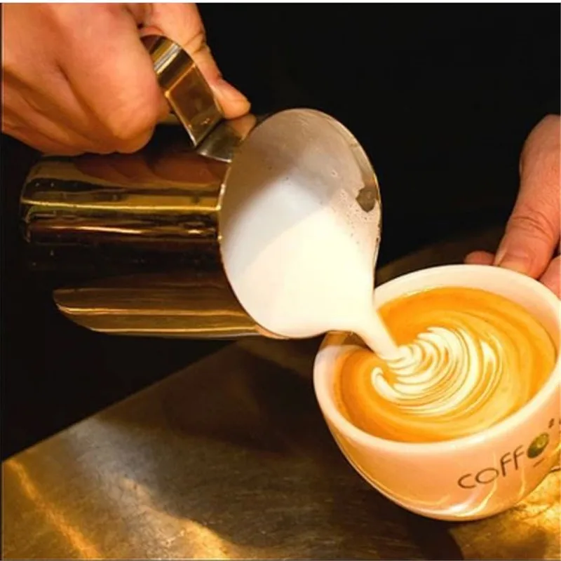 

Чашка из нержавеющей стали для латте, 100/150/350 мл