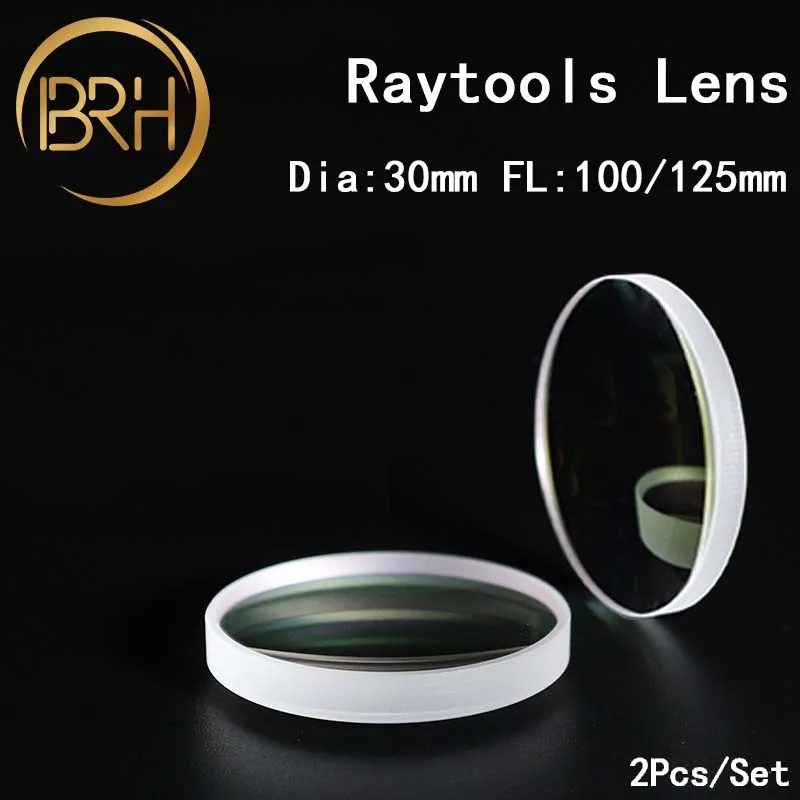 BRH Raytools Коллиматорные линзы/Фокусирующая линза 0 4000 Вт диа. 30 fl.100/125 мм кварц