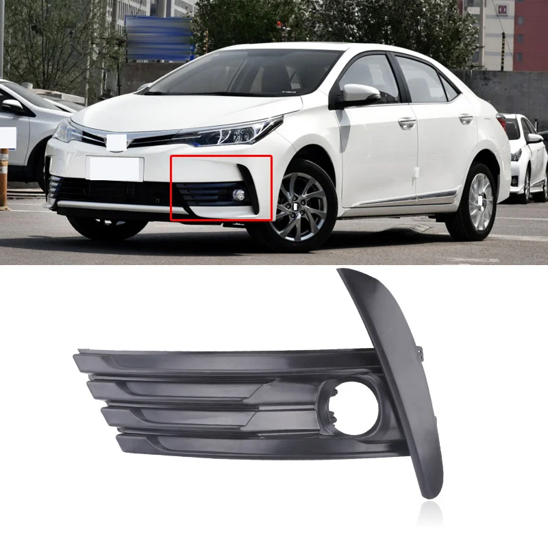CAPQX для Toyota Corolla 1 2 T 2017 2018 передний бампер противотуманные фары противотуманный