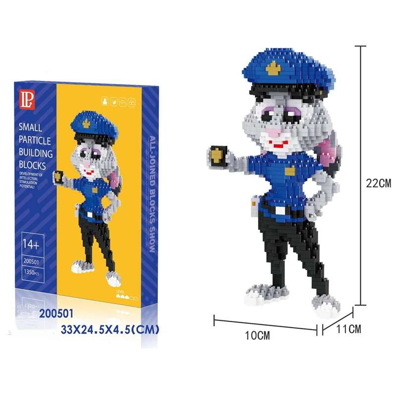 Конструктор История ститча Disney конструктор с Микки Маусом Мультяшные аниме