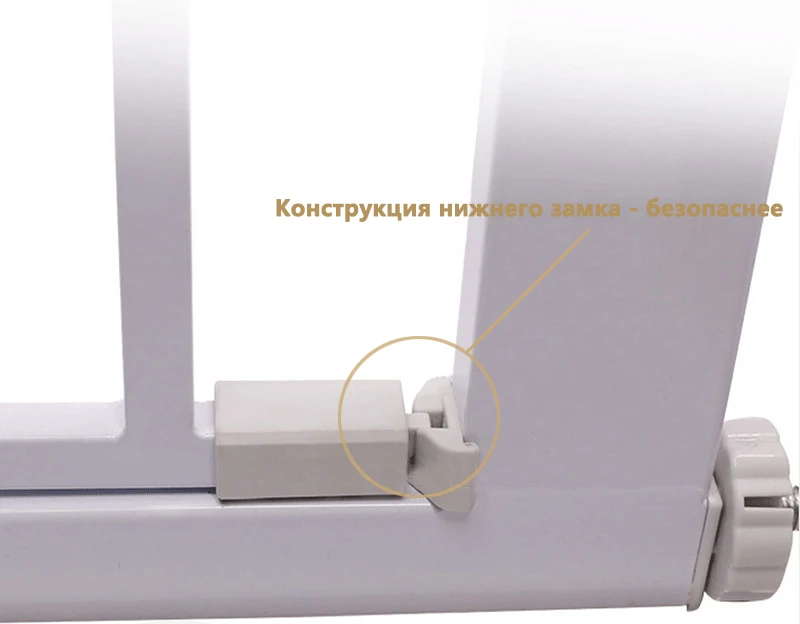 Регулируемые Детские Безопасные ворота, забор для собак, кошек, лестничных дверей, металлические высокопрочные железные ворота для безопасности детей