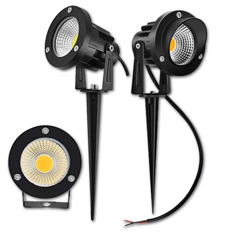 Новый стиль свет для сада COB Светодиодная лампа газона 220 В 110 в 12