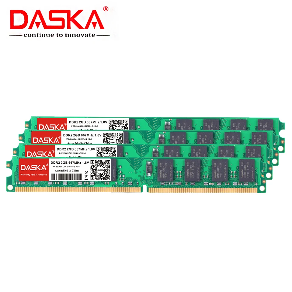 4G 4GB(2GBX2pcs) DDR2 pc2 6400 800Mhz для настольных ПК стандартная ddr2 667 MHZ (для intel amd) Высокая