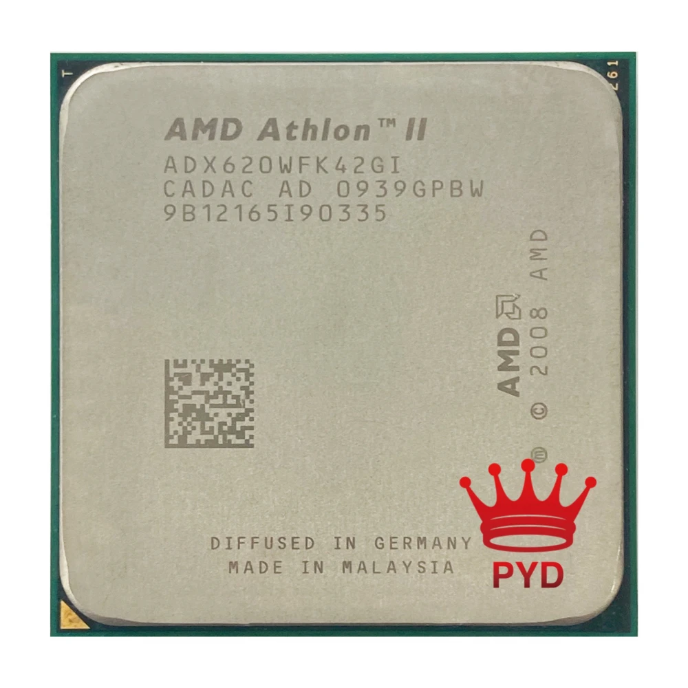 Четырехъядерный процессор AMD Athlon II X4 620 2 6 ГГц разъем AM3 938PIN ADX620WFK42GI | Компьютеры и