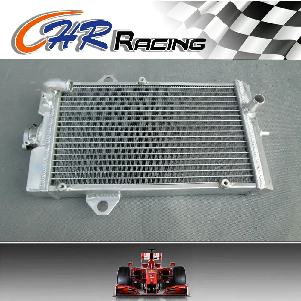 Алюминиевый радиатор и силиконовый шланг радиатора для Yamaha ATV Raptor YFM700 YFM 700 R 2006 2007