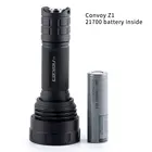 Фонарик Convoy Z1 с фокусировкой, светодиодный, sst40, sft40, кВт, CSLPM1.TG, ответственность m1.tg, 4 режима12 групп, аккумулятор 21700 внутри