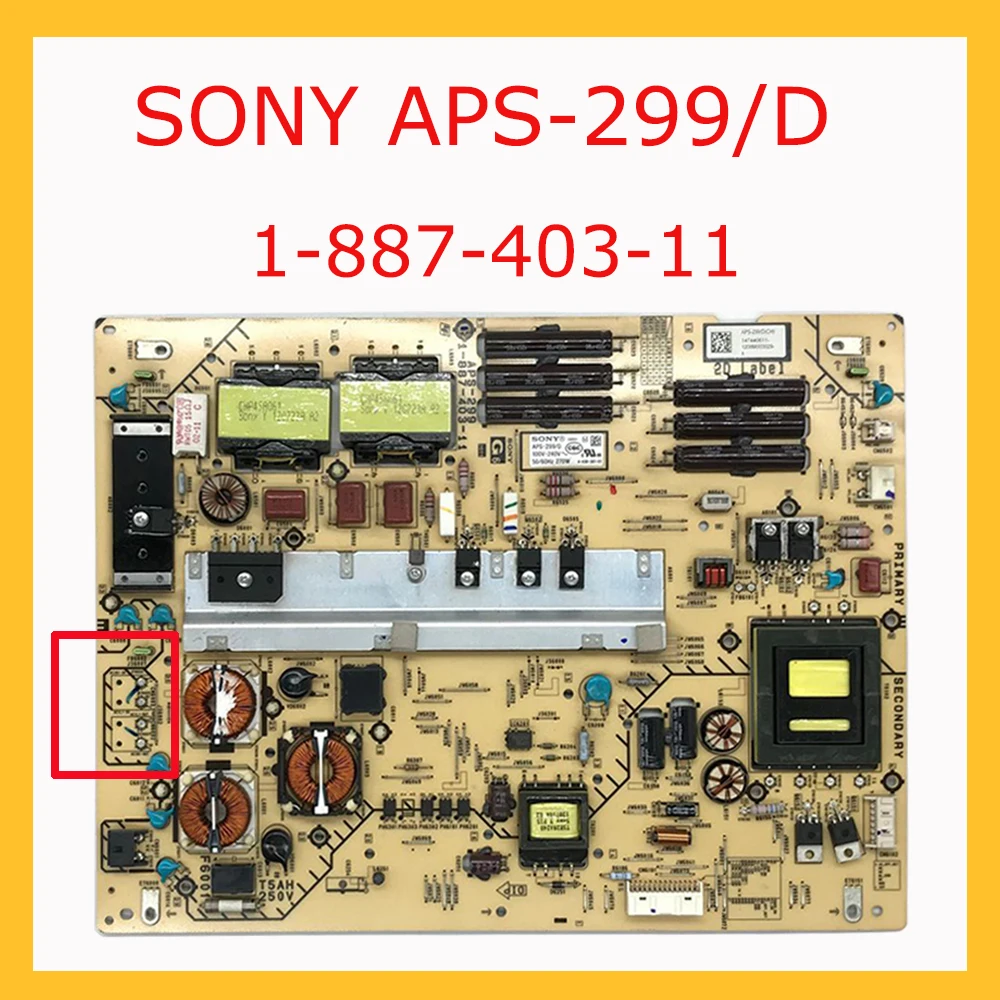 APS 299/D плата поддержки питания 299 D для SONY TV профессиональные ТВ части 1 887 403 11