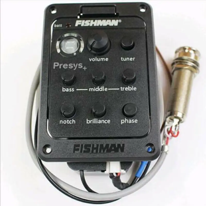 2019 новейшая мода Fishman 201 Presys Blend Предусилитель Акустическая гитара EQ тюнер Пикап 101
