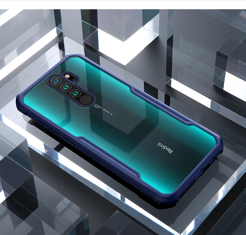 Для Xiaomi Redmi Note 8 Pro Чехол Xundd чехол для телефона Shookproof защитный чехол бампер Beetle защита экрана закаленное стекло