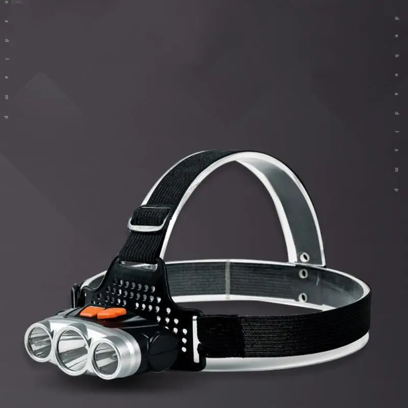 

High Powerful LED Headlamp USB Charging Headlight Waterproof Head Lamp Adjustable Angle Emergency Head Light For Camping Hiking