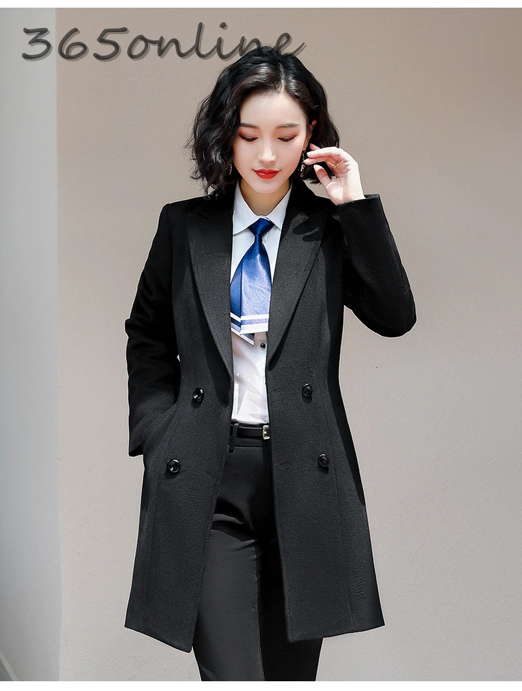 Теплая зимняя ветровка средней длины новинка черная тонкая верхняя одежда