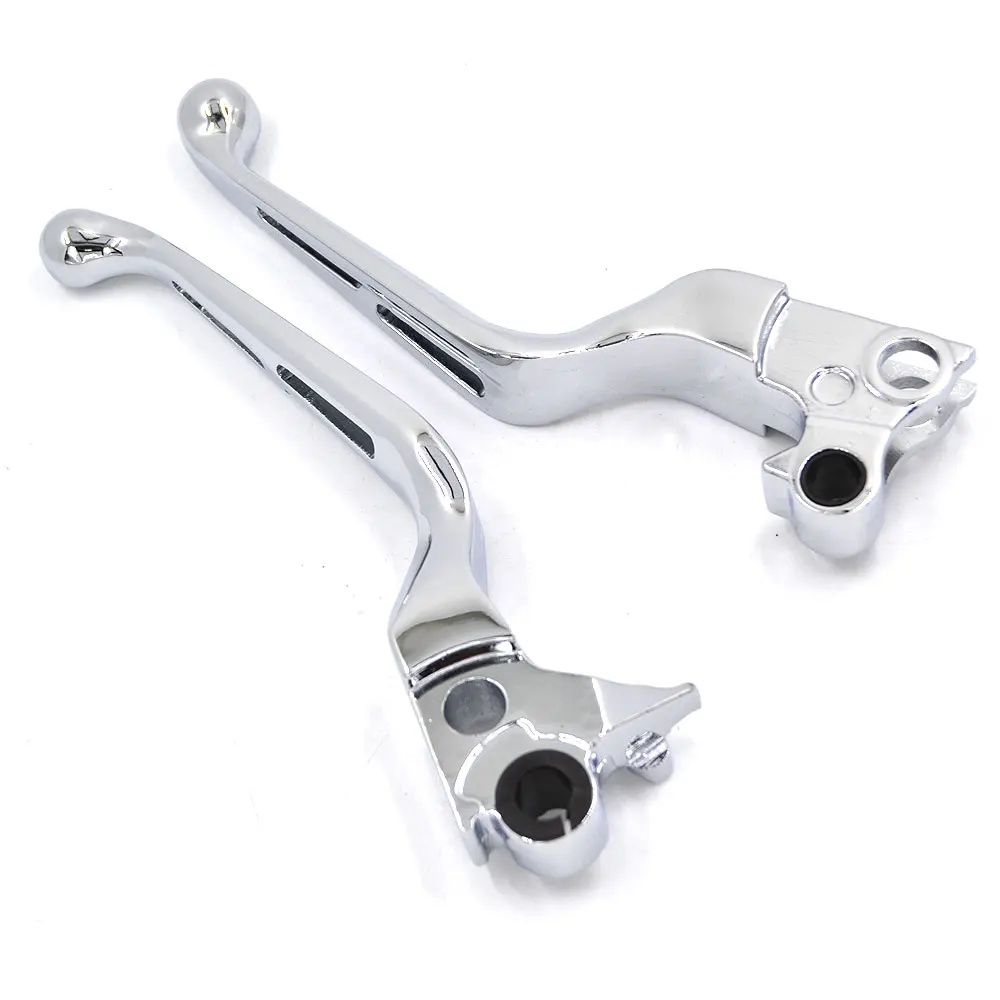 Мотоциклетные хромированные рычаги тормозной муфты с черепом для Harley 1996 2003 XL 2007