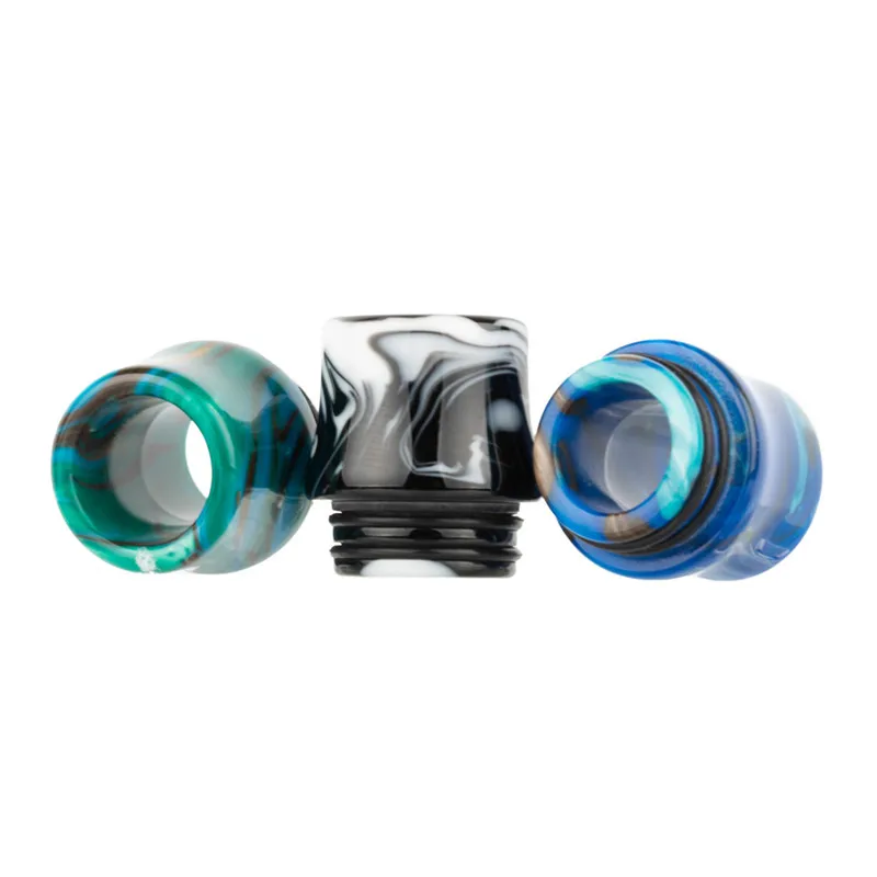 

50pcs Resin e-Cigarette 810 Drip Tip Mouthpiece for 810 Thread Atomizer as TFV8 Big Baby / X-Baby Tank Griffin RTA