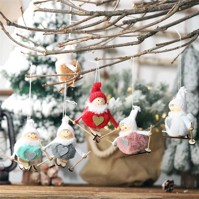 

Christmas Dolls Navidad Noel Decor Doll Xmas Tree Pendants Christmas Decoration for Home Kid Gift Home Decor DIY 2022 New Year