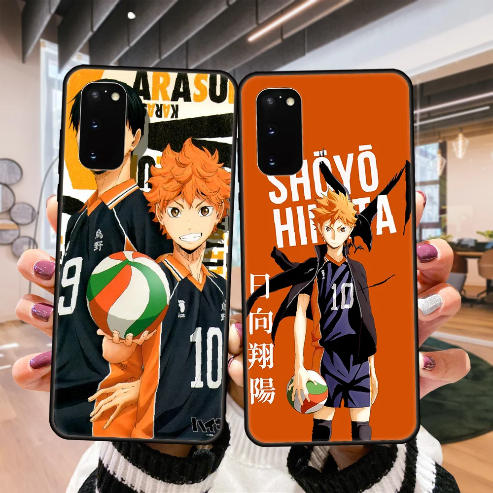 Чехол для телефона SamSung Galaxy S10 S20 S7 S6 S9 S8 Plus Edge E ультралегкий черный чехол Etui 3D Аниме
