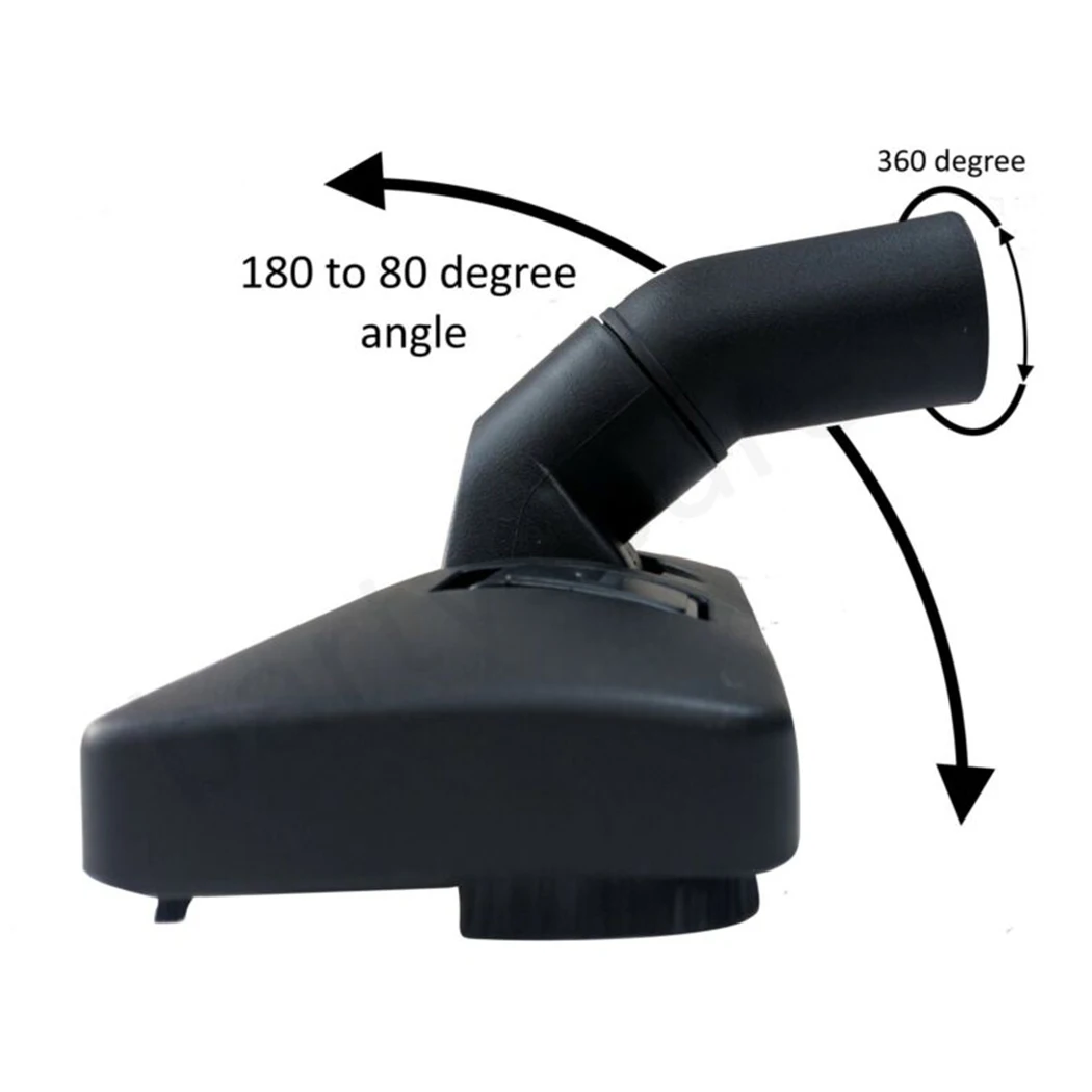 Напольный инструмент с черной ковровой поверхностью для пылесоса henhetty Щетка