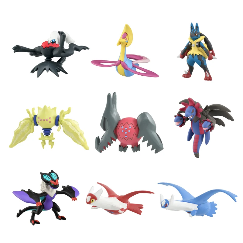 TAKARA TOMY Покемон даркрай Cresselia Lucario Latias Latios Hydreigon Regieleki Regidrago Noivern Аниме Фигурка модель игрушки
