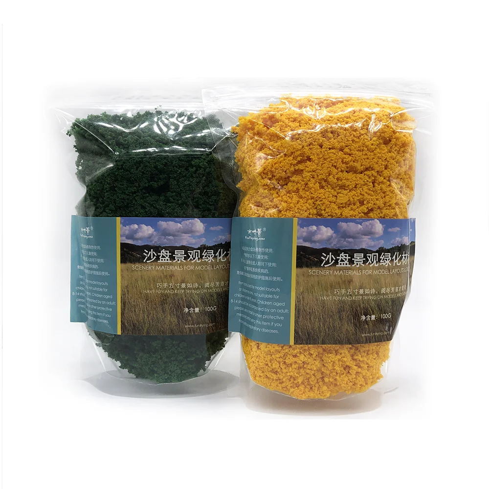 Губчатый кластер для кустарников низкого напольного покрытия строительный