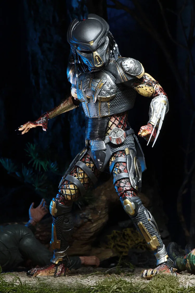 NECA 2шт голова инопланетяне против Хищника конечная скрывающаяся Хищник мноонфазная фигурка ПВХ фигурка Коллекционная подарочные модельные игрушки