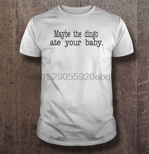 Мужская футболка может Динго спитает вашего ребенка женская и футболка|Мужские