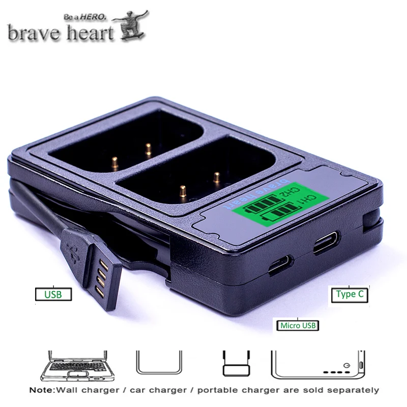 chagrer only 4 шт. 1850 мАч DMW-BLF19 DMW BLF19 BLF19 литий-ионный аккумулятор+ ЖК-USB зарядное устройство для Panasonic Lumix DMC-GH3 DMC GH3 GH4 DMC-GH4 камеры - Цвет: chagrer only