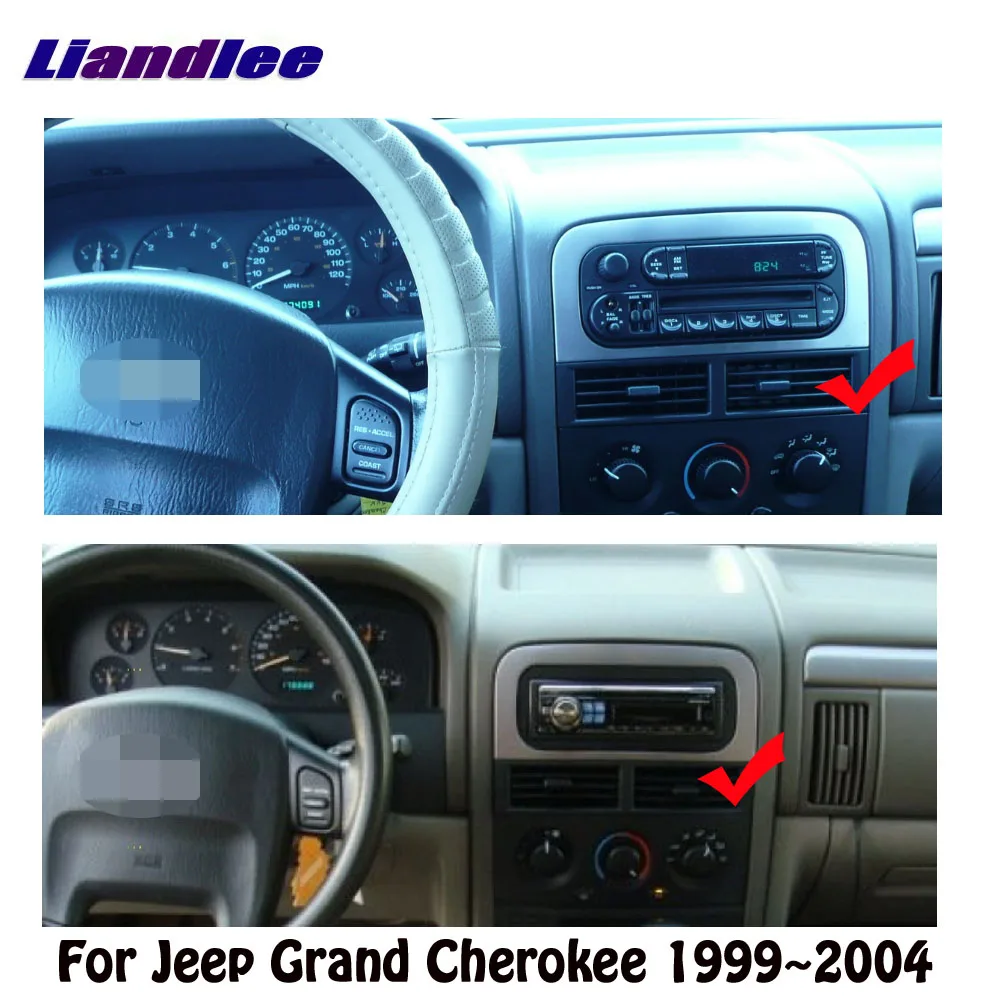 Автомагнитола 2DIN для Jeep Grand Cherokee 1999 2004 автомагнитола Wince GPS карты навигационный