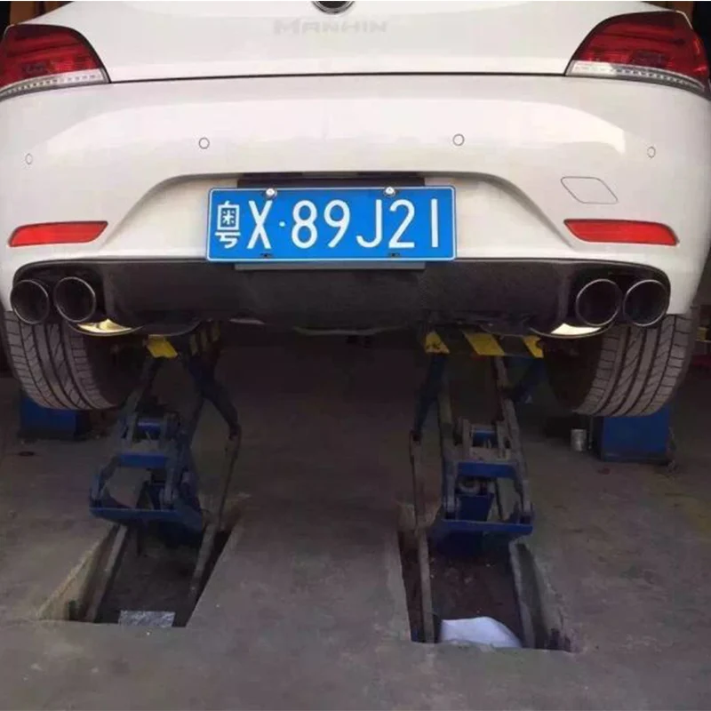Комплект задней части кузова Z4 E89 из углеродного волокна 3D диффузор для BMW 2009 2013