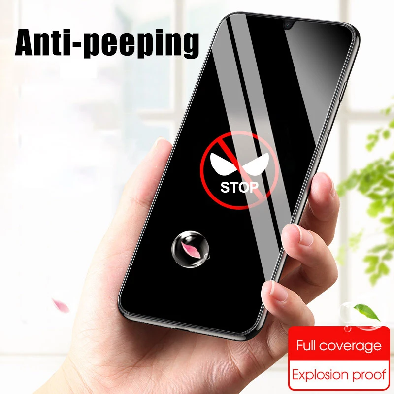Anti Spy Full Cover Film For Huawei Honor 10i 20 Pro 10 Lite 8X Screen Protector Mate 30 20X G10 Tempered Glass | Мобильные телефоны