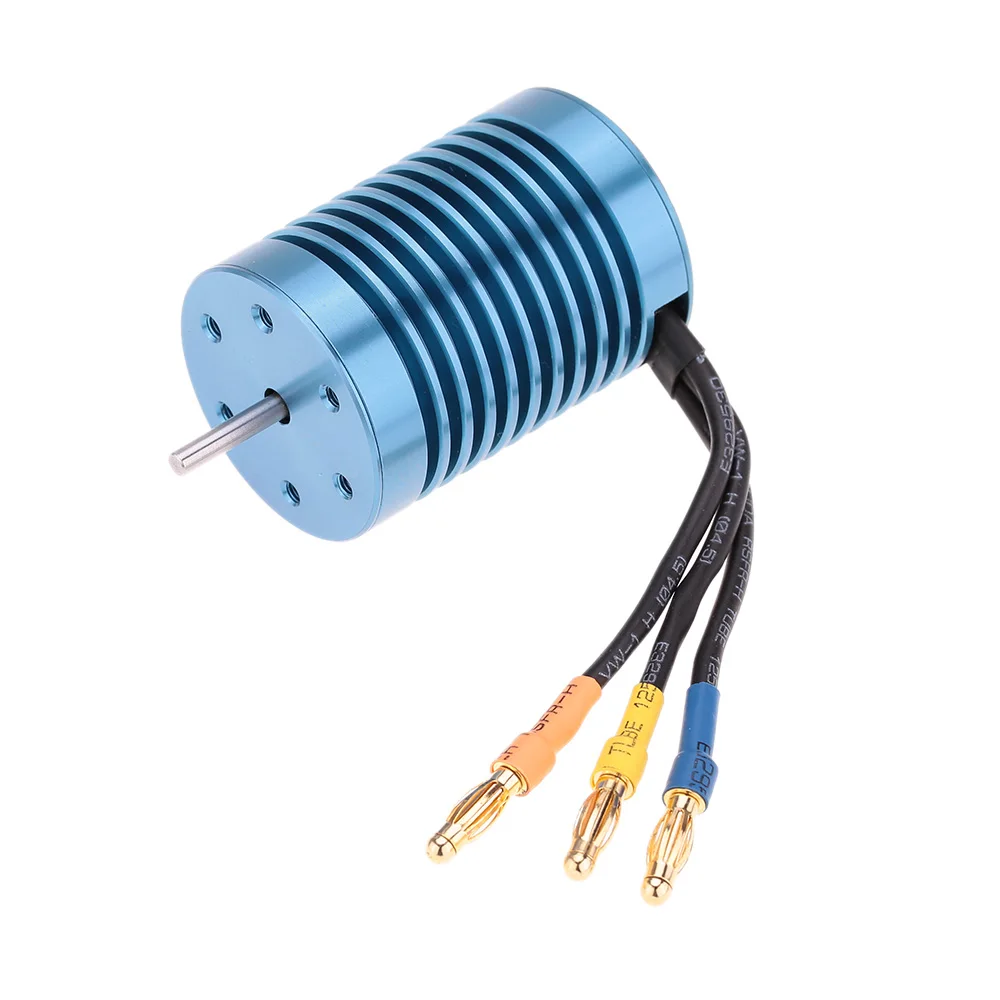 Миниатюрный бесщёточный электродвигатель 4370 3650KV 4P бесsensorless 60A контроллер