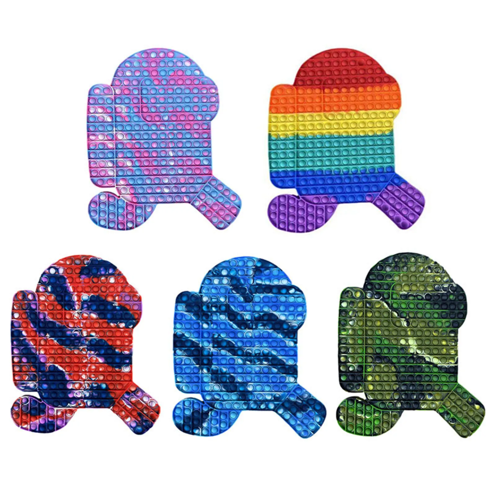 

Игрушка-антистресс детская Радужная, 46 см