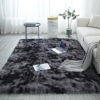 soft fluffy shaggy area rugs for living room tie dyeing plush floor carpet home bedroom decoration winter small large mat tapis
