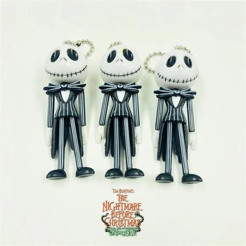 Горячая Новинка Аниме Кошмар перед Рождеством Джек Скеллингтон брелок Косплей