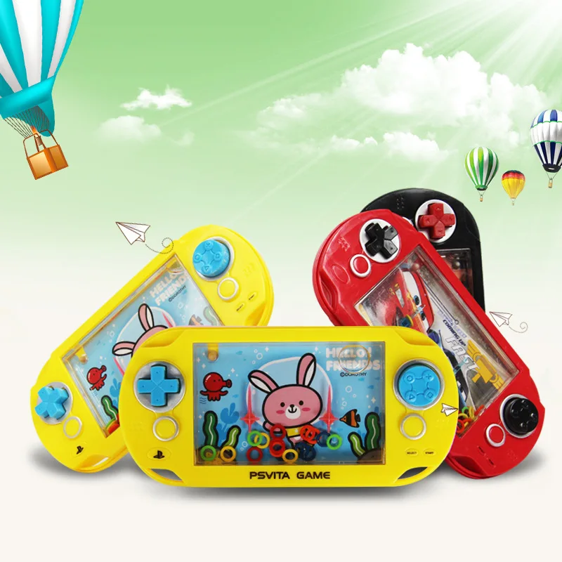 Смешной круг воды набор кольцо игра машина ручной глаз координация