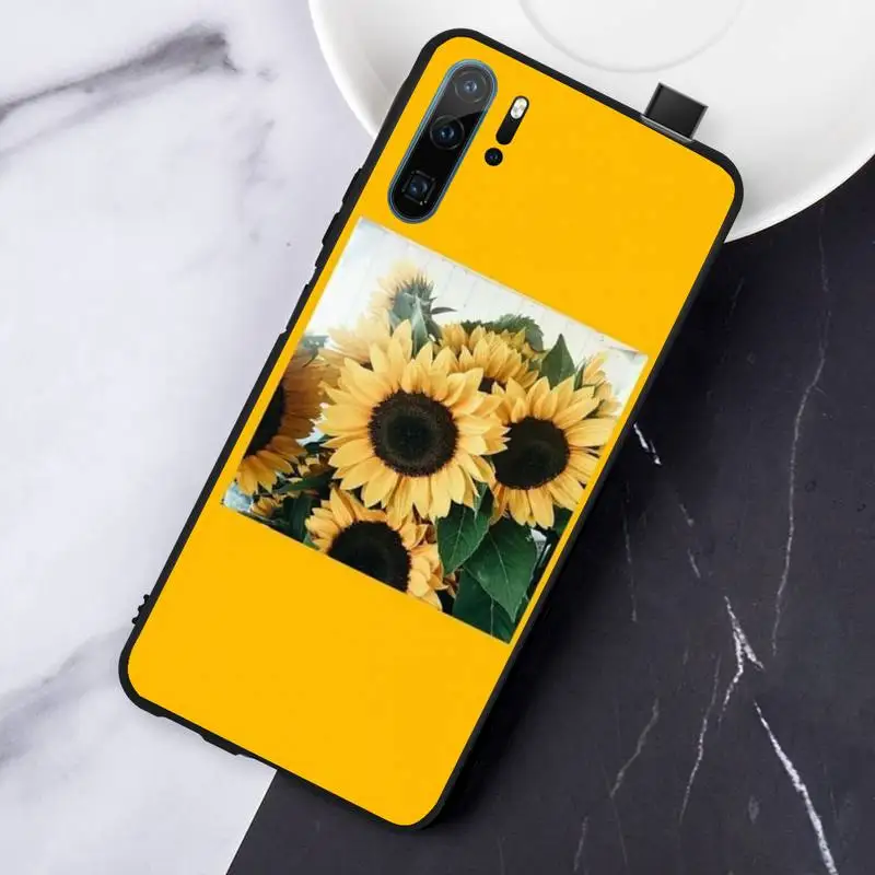

Daisy Sunflower aesthetics art luxury Phone Case cover For Huawei honor Mate P 10 20 30 40 Pro 10i 9 10 20 8 x Lite