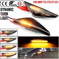 for bmw x3 f25 x5 e70 x6 e71 e72 2008 2014 led dynamic turn signal light side fender marker lamp sequential indicator blinker